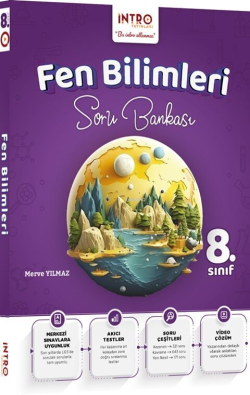 İntro Yayınları 8. Sınıf Fen Bilimleri Soru Bankası