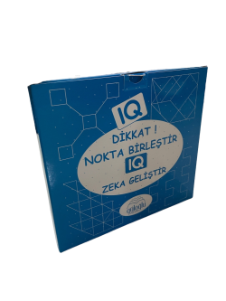 IQ Zeka Geliştir - Kutulu (32 Oyun, 18 Kart Kalemiyle Beraber Süper Oyun Kartları);Dikkat! Nokta Birleştir.