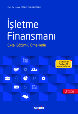 İşletme Finansmanı;Excel Çözümlü Örneklerle