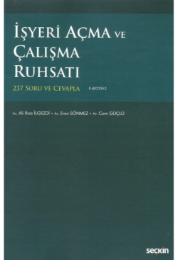 İşyeri Açma ve Çalışma Ruhsatı