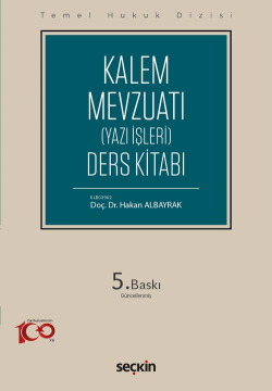 Kalem Mevzuatı (Yazı İşleri) Ders Kitabı (THD)