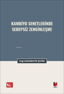 Kambiyo Senetlerinde Sebepsiz Zenginleşme