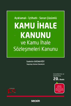 Kamu İhale Kanunu ve Kamu İhale Sözleşmeleri Kanunu