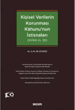 Kişisel Verilerin Korunması Kanununun İstisnaları