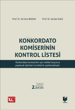 Konkordato Komiserinin Kontrol Listesi