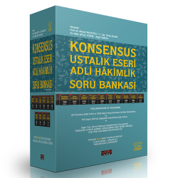 Konsensus Ustalık Eseri Adli Hakimlik Soru Bankası