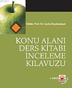 Konu Alanı Ders Kitabı İnceleme Kılavuzu