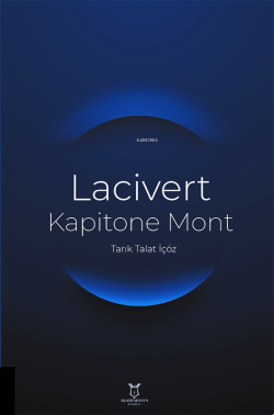 Lacivert Kapitone Mont