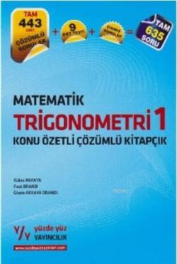 Matematik Trigonometri 1 Konu Özetli Çözümlü Kitapçık