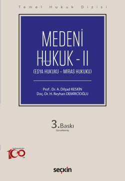 Medeni Hukuk – II (THD)