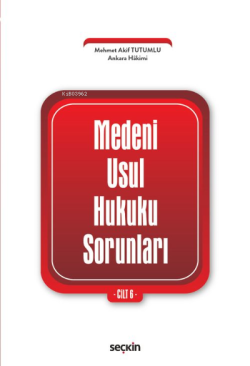 Medenî Usul Hukuku Sorunları Cilt: 6