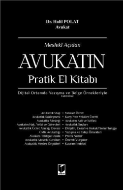 Mesleki Açıdan Avukatın Pratik El Kitabı