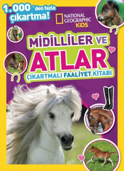 Midilliler ve Atlar (Çıkartmalı Faaliyet Kitabı) - Kolektif | Yeni ve 