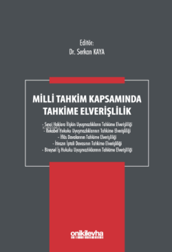 Milli Tahkim Kapsamında Tahkime Elverişlilik