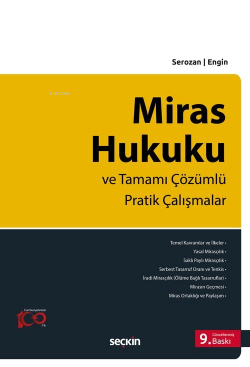 Miras Hukuku ve Tamamı Çözümlü Pratik Çalışmalar