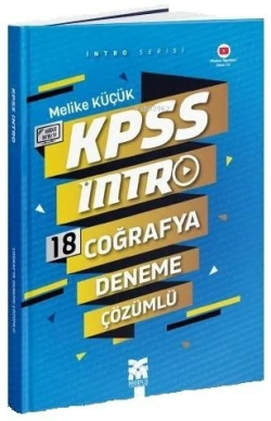 Modus Yayınları KPSS Coğrafya İntro Denemeleri