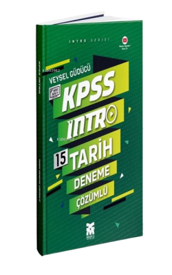 Modus Yayınları KPSS Tarih İntro Denemeleri