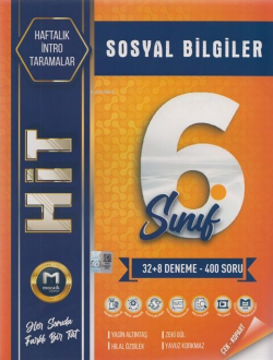 Mozaik Yayınları 6. Sınıf Sosyal Bilgiler 40 Deneme