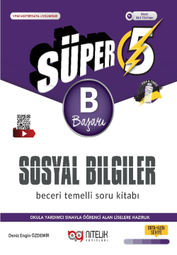 Nitelik 5.Sınıf Süper Sosyal Bilimler (B) Beceri Temelli Soru Kitabı