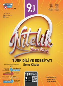 Nitelik 9. Sınıf Beceri Temelli Türk Dili Ve Edebiyati Soru Kitabı - N