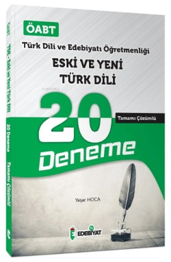 ÖABT Türk Dili Edebiyatı Eski ve Yeni Türk Dili 20 Deneme Çözümlü