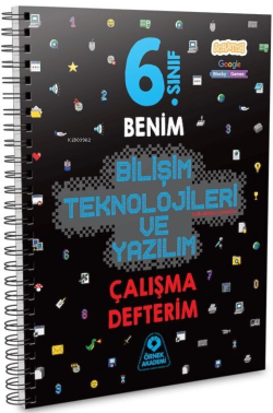 Örnek Akademi 6. Sınıf Benim Bilişim Teknolojileri ve Yazılım Çalışma Defterim