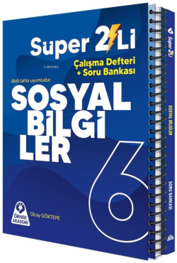 Örnek Akademi 6. Sınıf Süper İkili Sosyal Bilgiler Seti