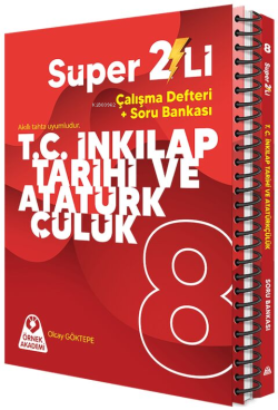 Örnek Akademi 8. Sınıf Süper İkili T.C. İnkılap Tarihi ve Atatürkçülük Seti