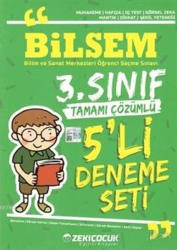 Örnek Akademi Yayınları Zeki Çocuk 3. Sınıf Bilsem 5 li Deneme Seti Örnek Akademi