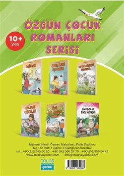 Özgün Çocuk Romanları Serisi  5 Li Set(4.Ve 5.Sınıflar)Çalışma Ve Soru Kitabı İalveli