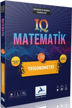 Paraf Yayınları IQ Matematik 2. Seri Trigonometri Soru Kütüphanesi - K