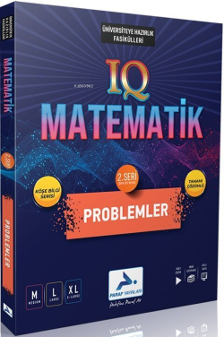 Paraf Yayınları IQ Matematik Problemler 2. Seri Soru Kütüphanesi - Kol