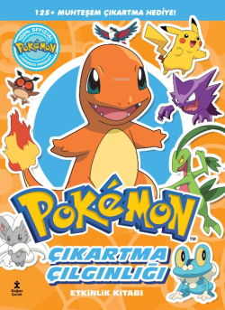 Pokémon - Charmander Çıkartma Çılgınlığı Etkinlik Kitabı