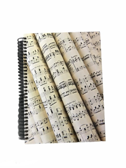 Porte Music Gifts Yandan Spiralli Defter