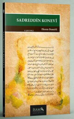 Sadreddin Konevi - Ekrem Demirli | Yeni ve İkinci El Ucuz Kitabın Adre