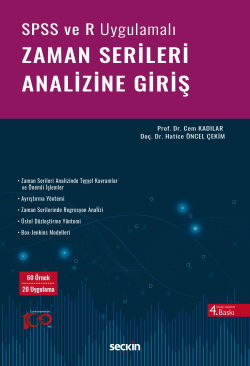 SPSS ve R Uygulamalı Zaman Serileri Analizine Giriş