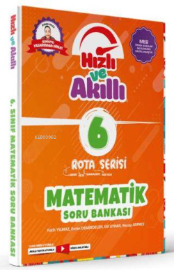 Tammat Yayıncılık 6. Sınıf Matematik Rota Serisi Hızlı ve Akıllı Soru Bankası