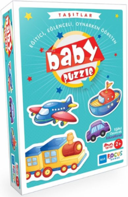 Taşıtlar Baby Puzzle;13 Parça