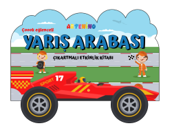 Taşıtlar Serisi - Yarış Arabası Çıkartmalı Etkinlik Kitabı