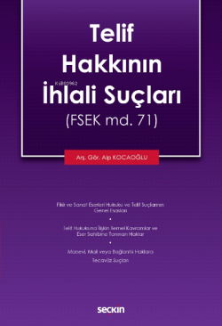 Telif Hakkının İhlali Suçları