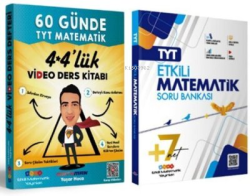 TYT Etkili Matematik Soru Bankası - 60 Günde TYT Matematik 4x4`lük Video Ders Kitabı Etkili Matematik