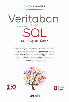 Veritabanı ve SQL;Oku – Uygula – Öğren