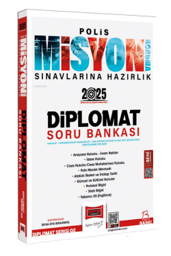 Yargı Yayınevi 2025 Polis Misyon Sınavlarına Hazırlık Diplomat Serisi Diplomat Soru Bankası