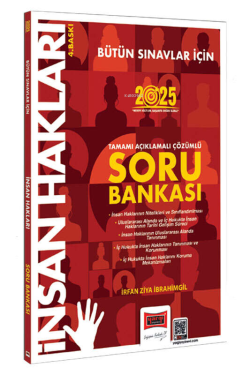 Yargı Yayınları 2025 Tüm Sınavlar İçin İnsan Hakları Tamamı Açıklamalı Çözümlü Soru Bankası