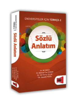 Yargı Yayınları Sözlü Anlatım Üniversiteler İçin Türkçe – 2 - Ali Yakı