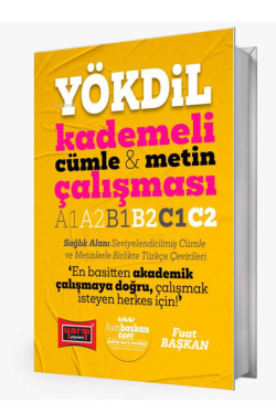 Yargı Yayınları YÖKDİL Kademeli Cümle & Metin Çalışması A1 A2 B1 B2 C1 C2