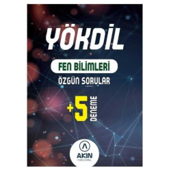 YÖKDİL Fen Bilimleri Özgün Sorular ve 5 Deneme