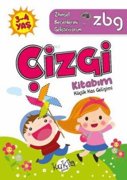 ZBG 3-4 Yaş Çizgi Kitabım - Zihinsel Becerilerimi Geliştiriyorum