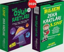 Zekiçocuk Eğitici Kitaplar 3. Sınıf Bilsem Zeka Kartları - 8-9 Yaş Zeka Oyun Kartları