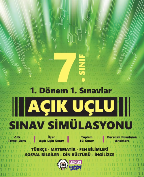 1. Dönem 1. Sınavlar Açık Uçlu Sınav Simülasyonu 7. Sınıf - Kolektif |